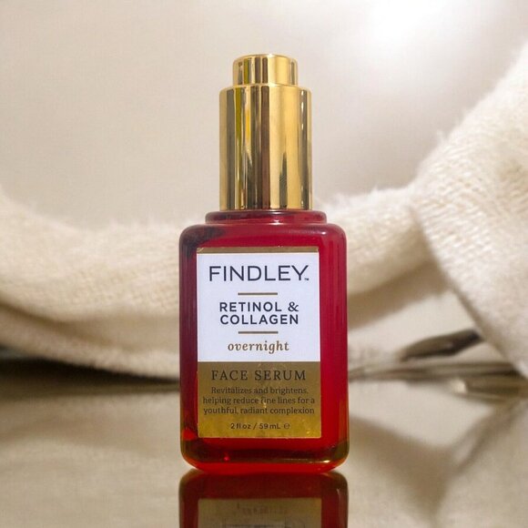 Findley Retinol & Collagen Overnight Face Serum 2 fl oz/59 mL - NEW - Picture 1 of 2
